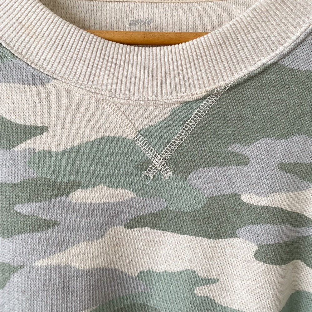 aerie | Camo  Crewneck Sweatshirt